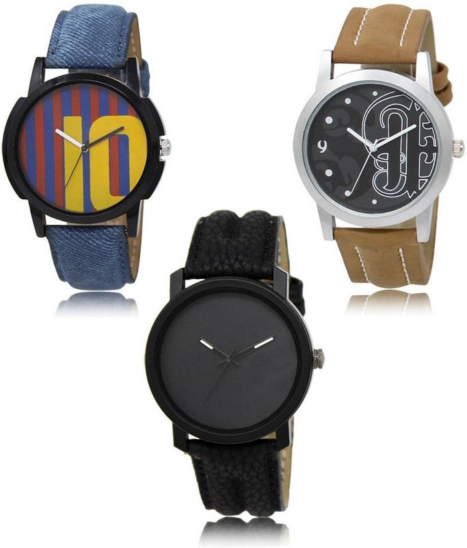 New latest Designer Combo of 3 Analog Watch - For Men LR-10-14-21