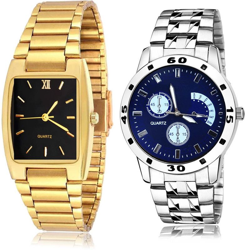 Analog Watch - For Boys Brand New Heart Chain And Chain Watch Combo Watch For Boys And Men - BRM3-B84