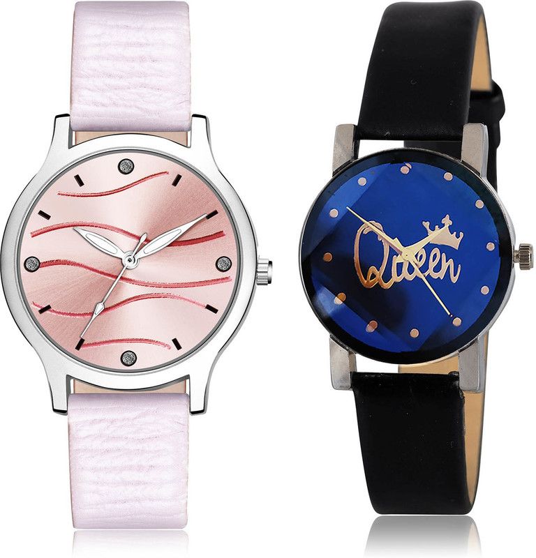 Analog Watch - For Girls Classical Analogue 2 Watch Combo For Women And Girls - GM387-GC307