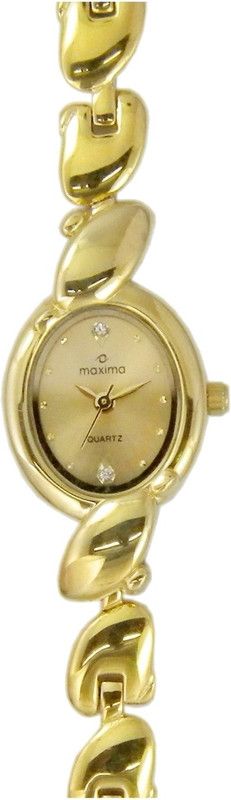 Gold Analog Watch - For Women 13610BMLY