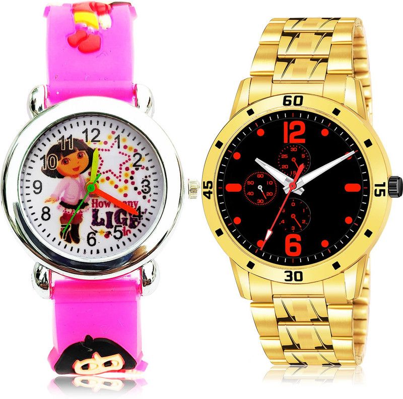 Analog Watch - For Boys Contemporary Model 2 Watch Combo For Boys And Men - BK194-(69-S-21)