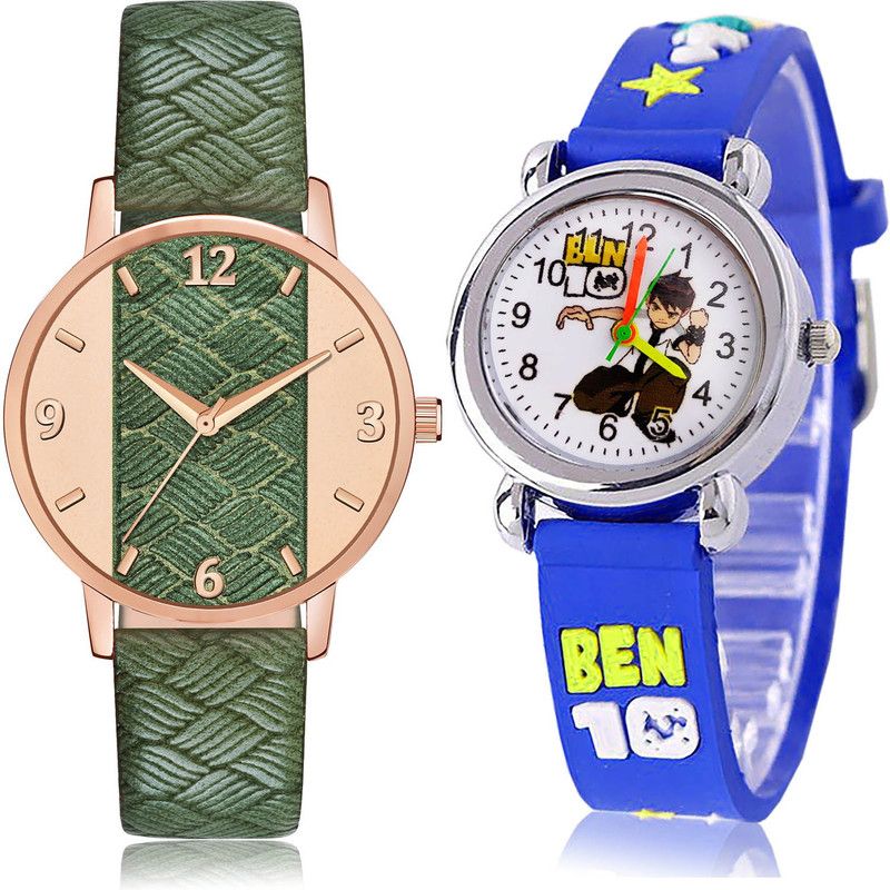 Analog Watch - For Girls New Unique 2 Watch Combo For Women And Girls - GM398-GC91