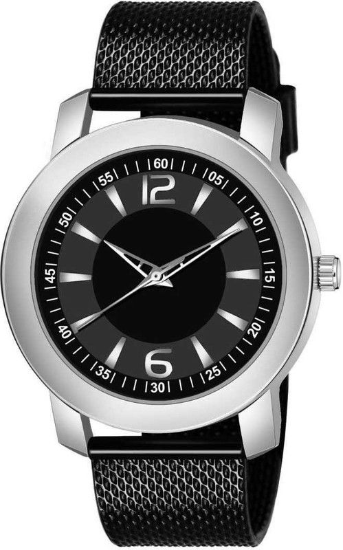 Analog Watch - For Boys FULL BLACK SPORTS PU BELT WATCH NEW ARRIVAL FAST SELLING TRACK DESIGNER WATCH FOR PARTY_PROFESSIONAL_DIWALI_FESTIVAL SPECIAL WATCH FOR BOYS_GUYS_MAN WATCHES