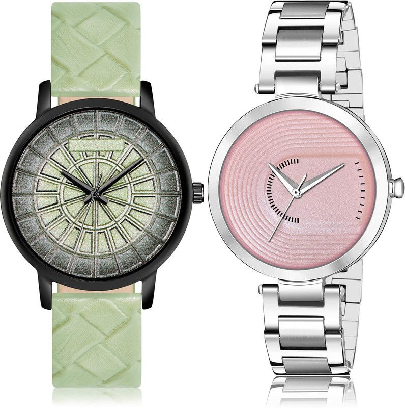 Analog Watch - For Girls Modern Unique 2 Watch Combo For Women And Girls - GM506-GM218