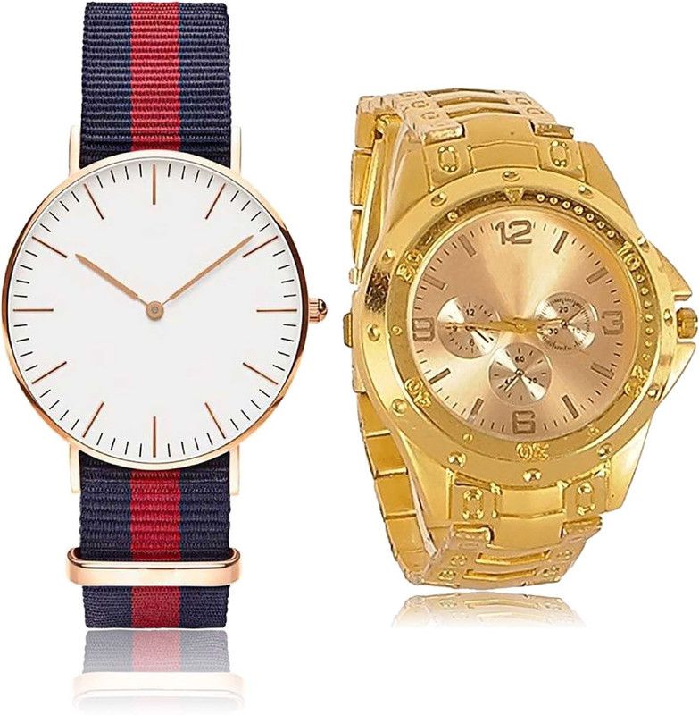 combo watch Analog Watch - For Men Latest Formal Chronograph And Chain Combo Watch For Boys And Men - BC3-B71