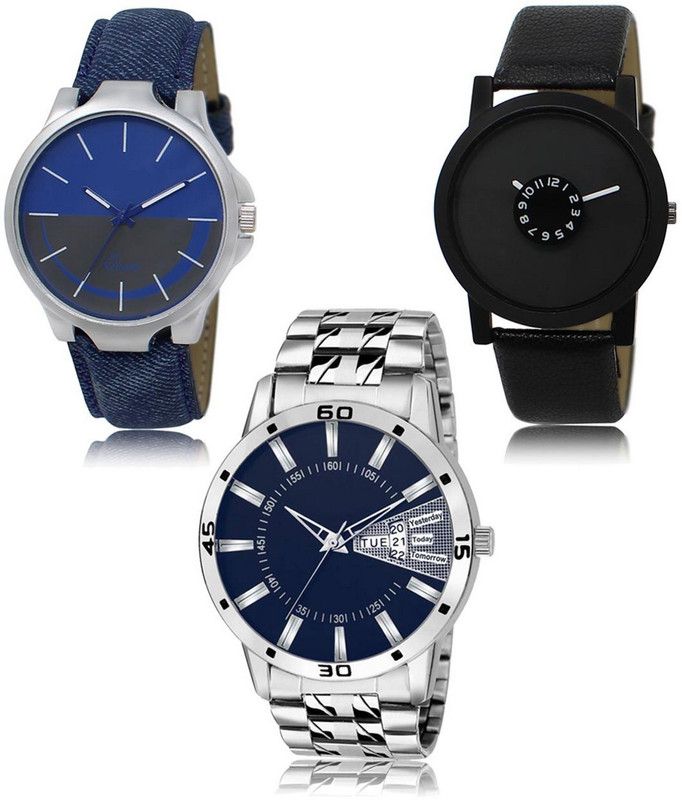 New latest Designer Combo of 3 Analog Watch - For Men LR-24-25-102