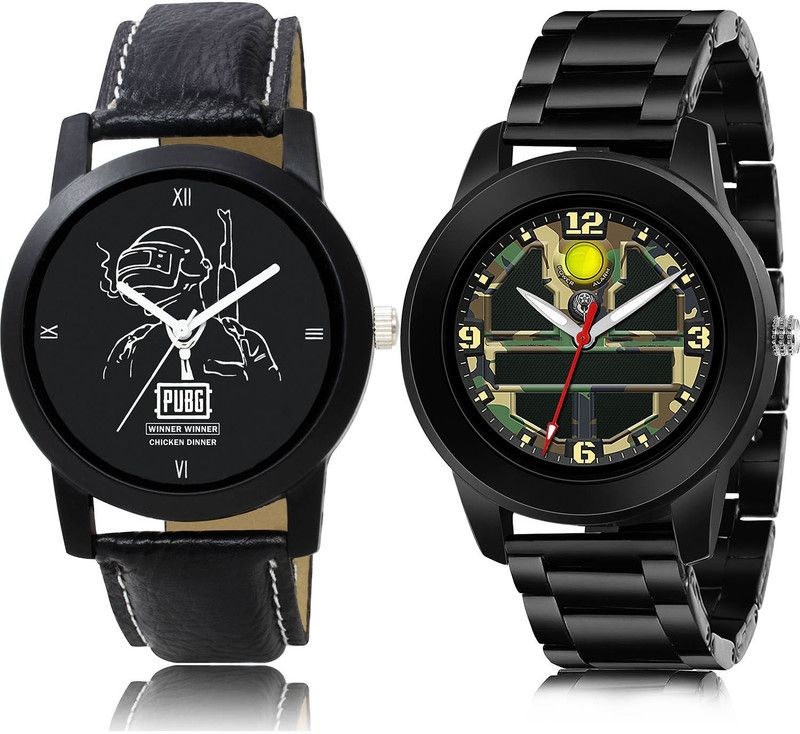 Analog Watch - For Men Contemporary Technology 2 Watch Combo For Boys And Men - BO45-(34-S-20)
