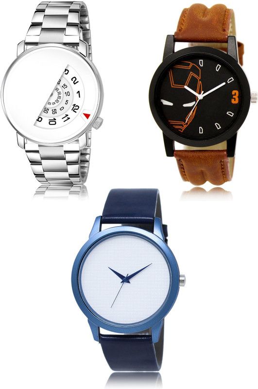 New latest Designer Combo of 3 Analog Watch - For Men 106-04-33