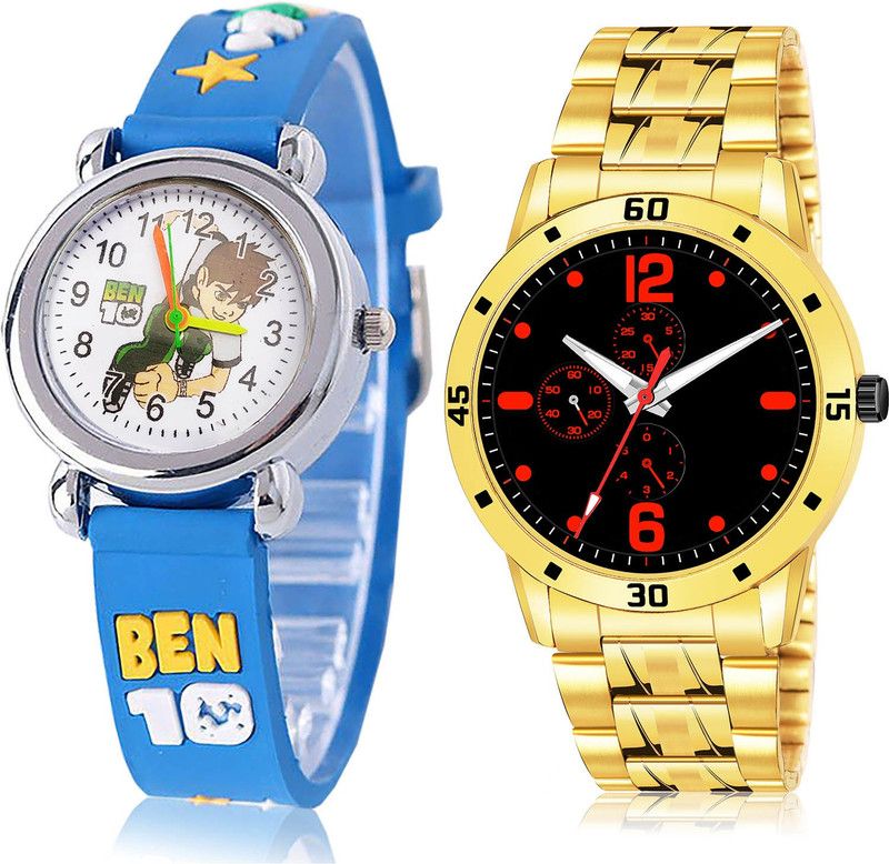 Analog Watch - For Boys Contemporary Wrist 2 Watch Combo For Boys And Men - BK97-(69-S-21)