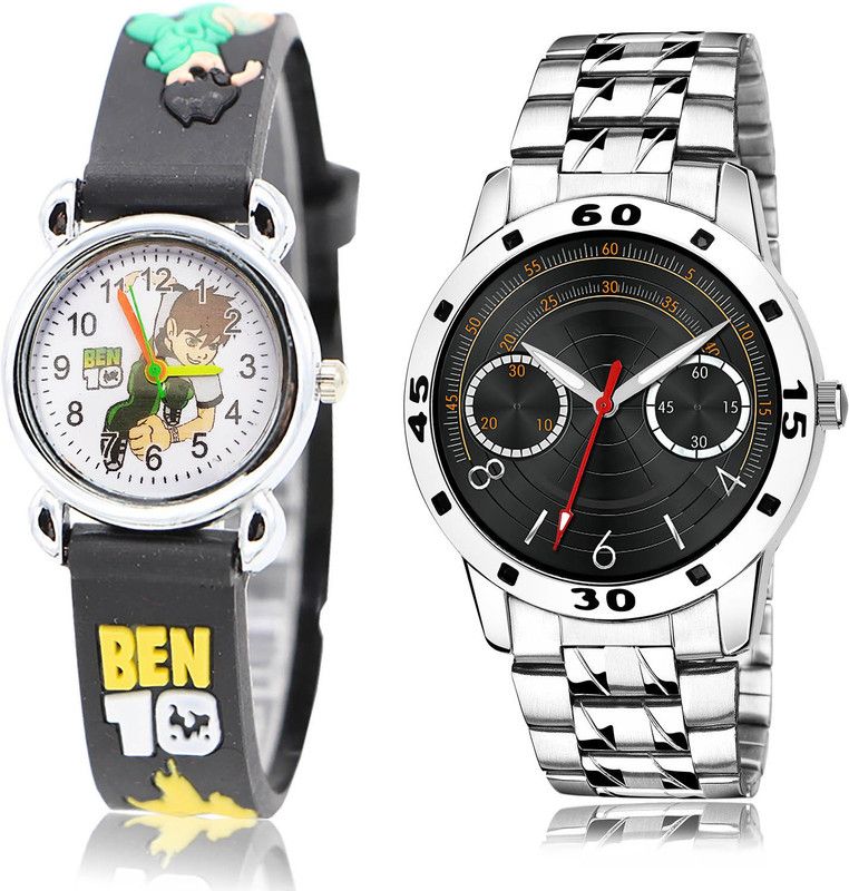 Analog Watch - For Boys Brand New Stylish 2 Watch Combo For Boys And Men - BK83-(67-S-19)