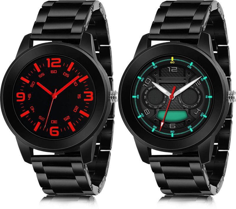 Analog Watch - For Men Modern Present 2 Watch Combo For Boys And Men - B704-(57-S-20)