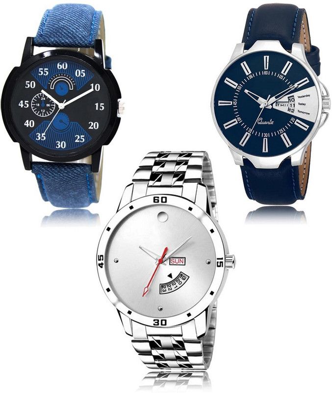 New latest Designer Combo of 3 Analog Watch - For Men LR-02-23-103