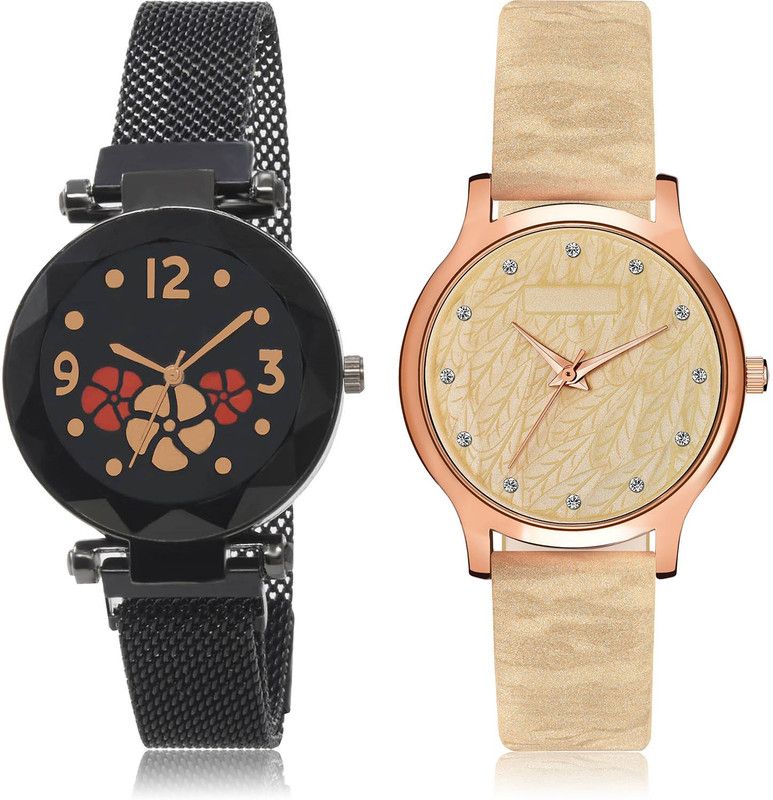 Analog Watch - For Girls Best Quartz 2 Watch Combo For Women And Girls - G652-GM332