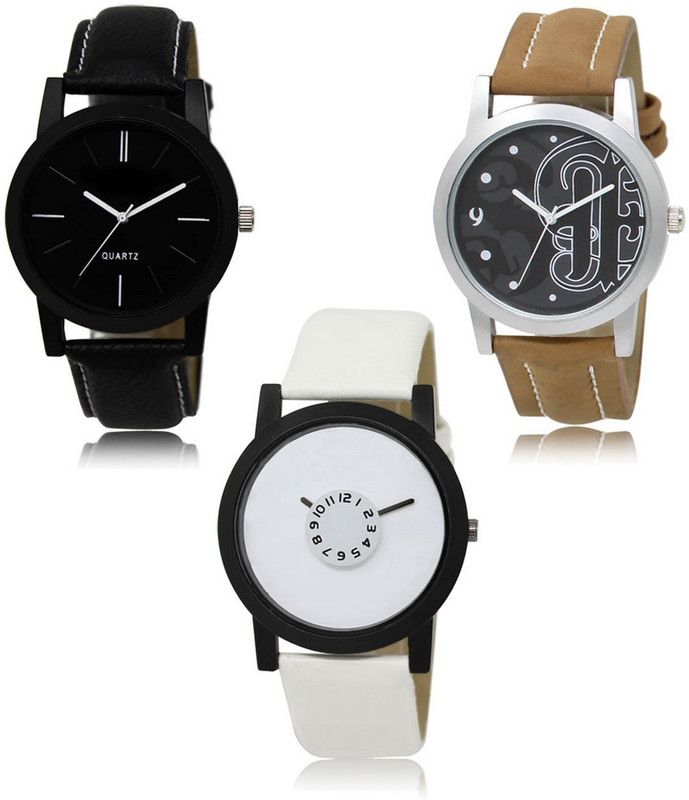 New latest Designer Combo of 3 Analog Watch - For Men LR-05-14-26