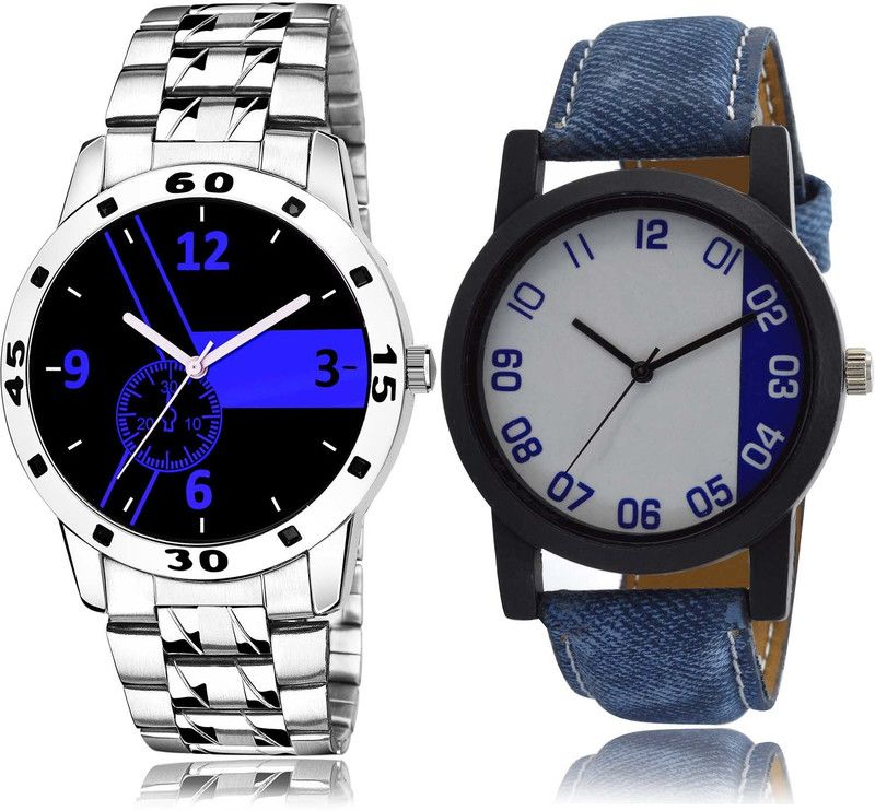 combo watch Analog Watch - For Boys Classical Quartz Chain Watch Watch - B790-B40 (Combo Of 2 )