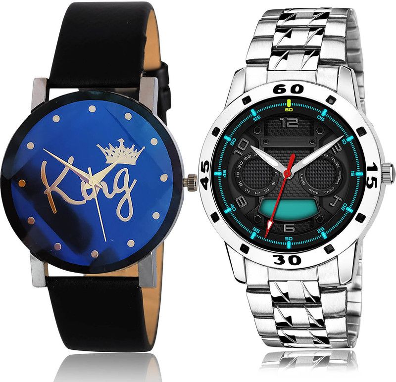 Analog Watch - For Men Modern Quartz 2 Watch Combo For Boys And Men - BC29-(58-S-19)