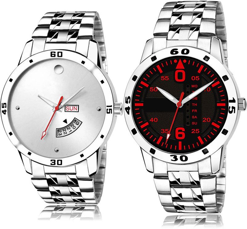 Analog Watch - For Men Latest Designer 2 Watch Combo For Boys And Men - BL46.103-(25-S-19)