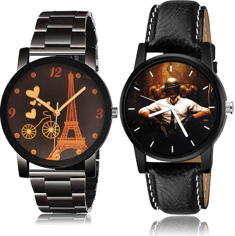 Analog Watch - For Men Treading Analogue 2 Watch Combo For Boys And Men - BCPL10-B439