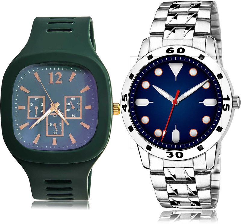 Analog Watch - For Men Brand New Fashion 2 Watch Combo For Boys And Men - BC47-(65-S-19)
