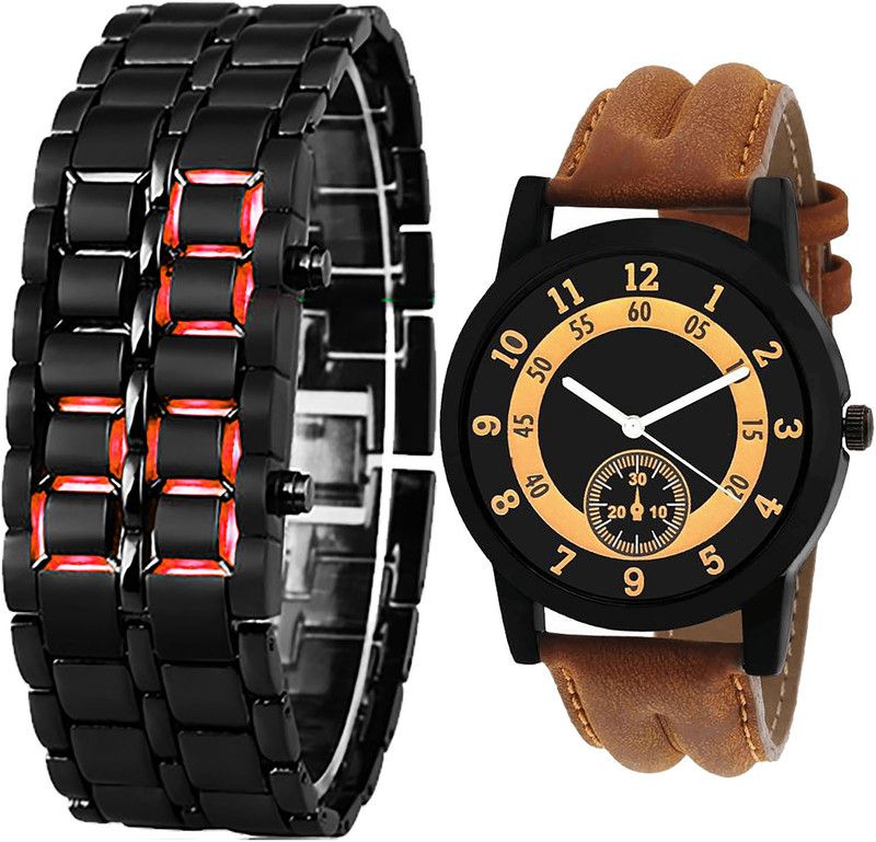 combo watch Analog Watch - For Girls Modern Exclusive Led Matel - B127-B14