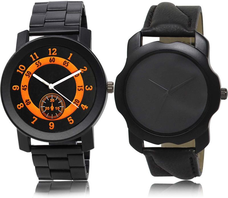 combo watch Analog Watch - For Men & Women Latest Diwali Chain Watch Watch - B850-BL46.22 (Combo Of 2 )