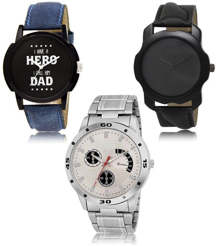 New latest Designer Combo of 3 Analog Watch - For Men LR-07-22-101