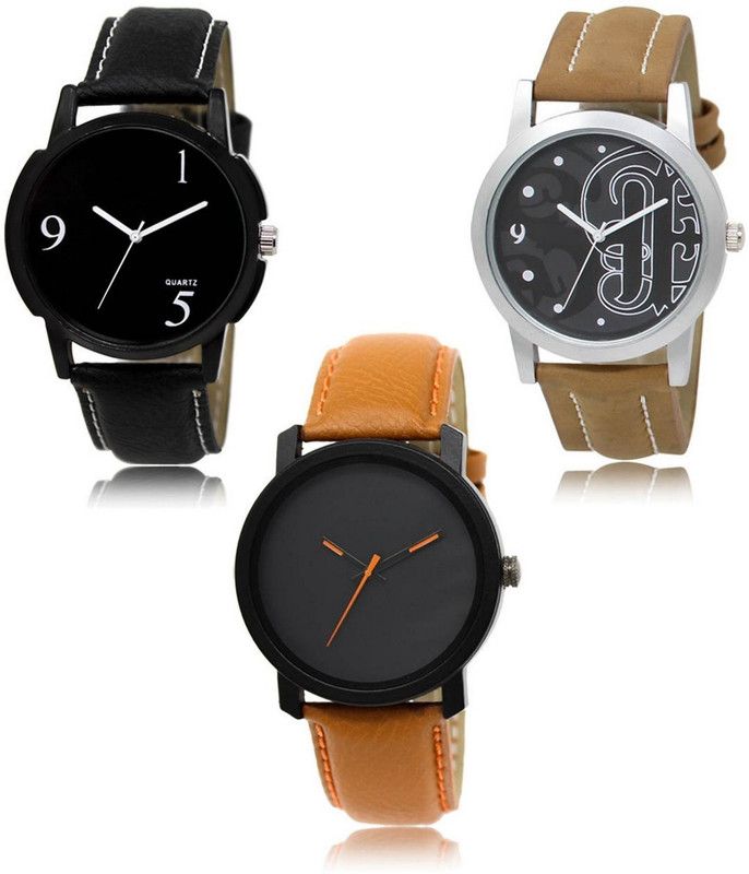 New latest Designer Combo of 3 Analog Watch - For Men LR-06-14-20