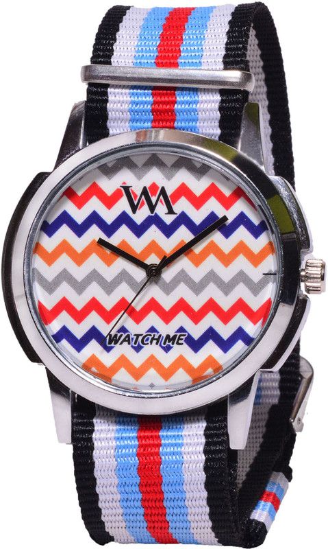 Analog Watch - For Boys & Girls WMAL-291-CC-BK-W-BU-R