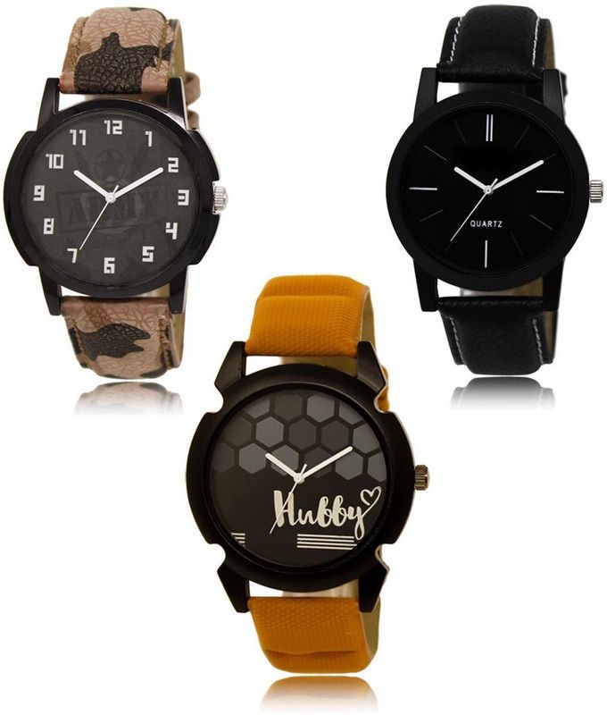 New latest Designer Combo of 3 Analog Watch - For Men LR-03-05-32