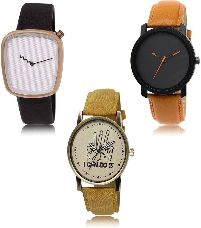 New latest Designer Combo of 3 Analog Watch - For Men LR41-LR20-LR30