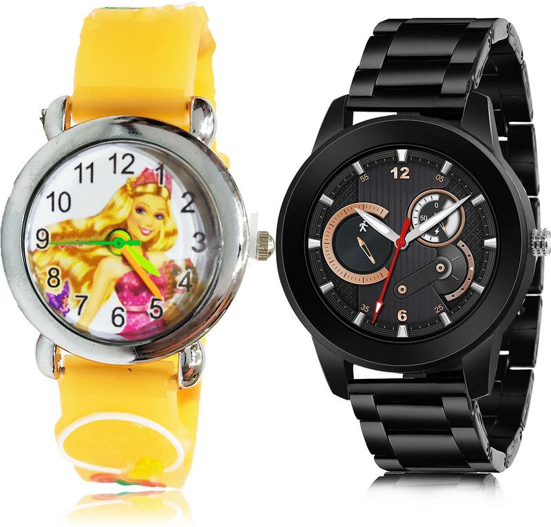 Analog Watch - For Boys Treading Technology 2 Watch Combo For Boys And Men - BK24-(19-S-20)