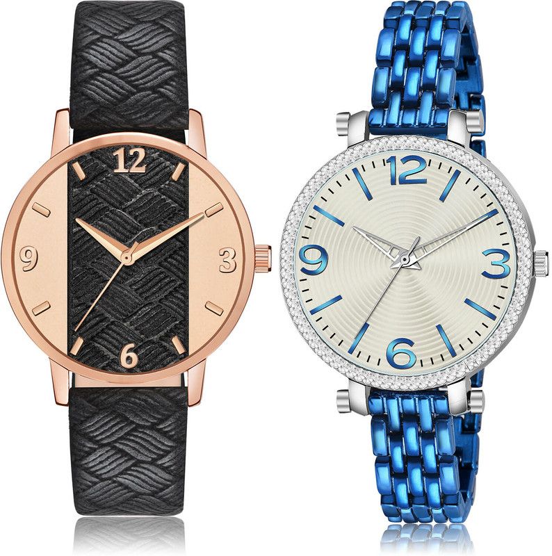 Analog Watch - For Women Latest High Quality 2 Watch Combo For Women And Girls - GM396-GW43