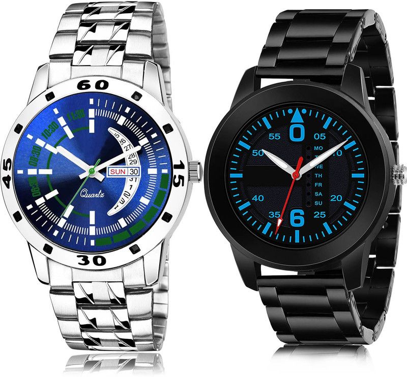 Analog Watch - For Men Modern Royal 2 Watch Combo For Boys And Men - BL46.110-(24-S-20)