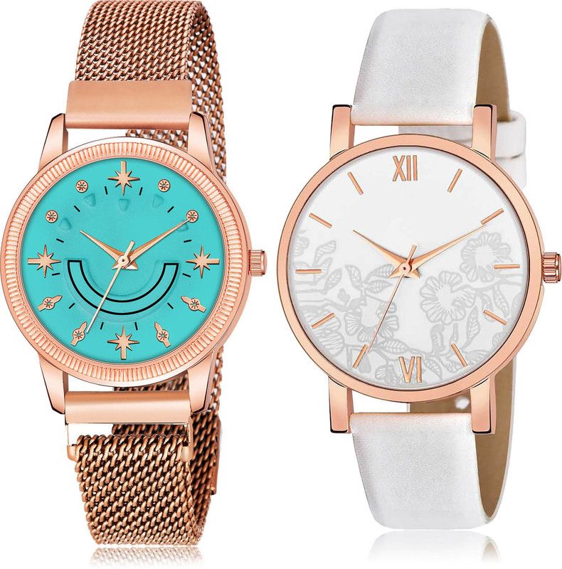 Analog Watch - For Women Brand New Party Wedding 2 Watch Combo For Women And Girls - GW69-G543