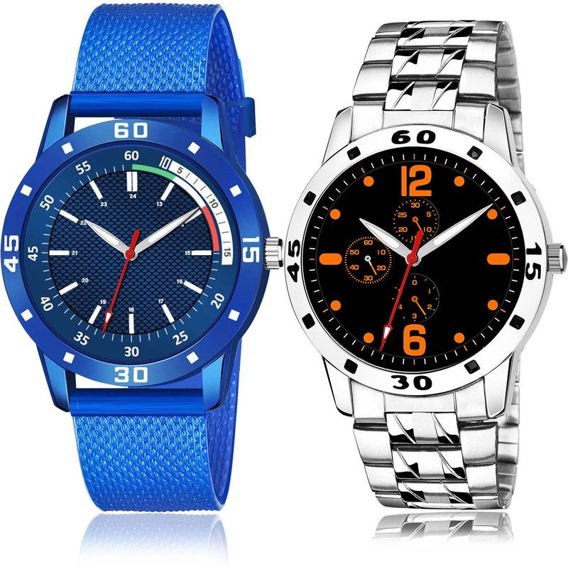 Analog Watch - For Men Latest Italian Designer 2 Watch Combo For Boys And Men - BRM31-(70-S-19)
