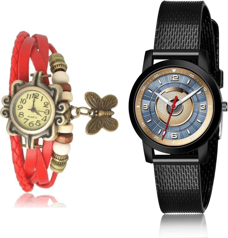 Analog Watch - For Girls Latest Chronograph 2 Watch Combo For Women And Girls - G65-(17-L-10)