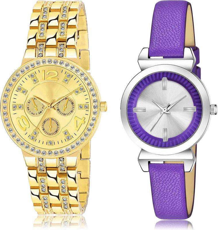 Analog Watch - For Girls Best Traditional 2 Watch Combo For Women And Girls - G627-GW24