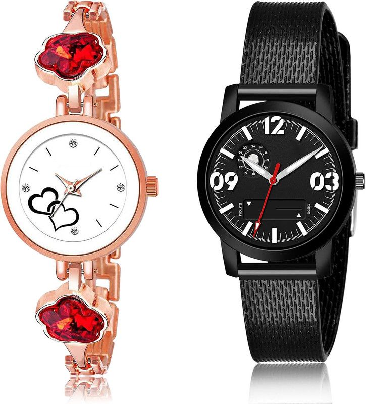 Analog Watch - For Women Contemporary Professional 2 Watch Combo For Women And Girls - G598-(20-L-10)