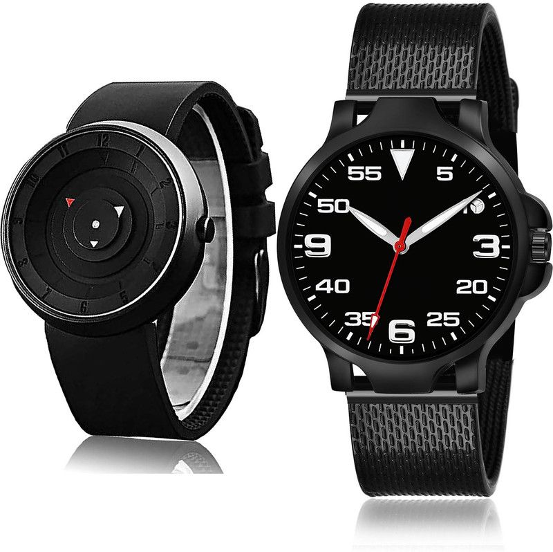Analog Watch - For Men Contemporary Quartz 2 Watch Combo For Boys And Men - BC1-(75-S-10)