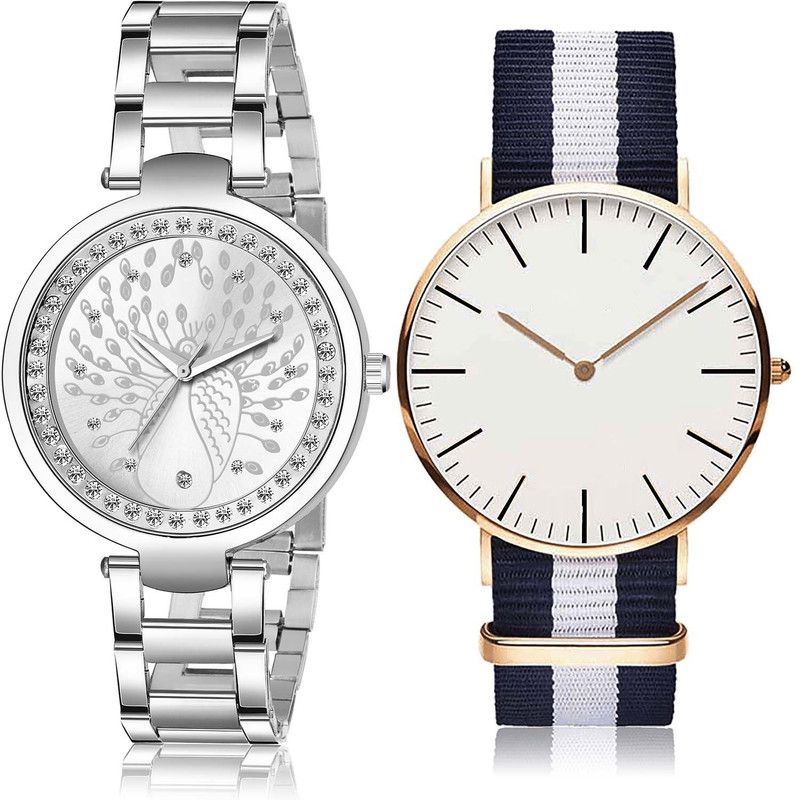 combo watch Analog Watch - For Women Contemporary Branded Chain Combo Watch For Girls And Women - GM207-GC18