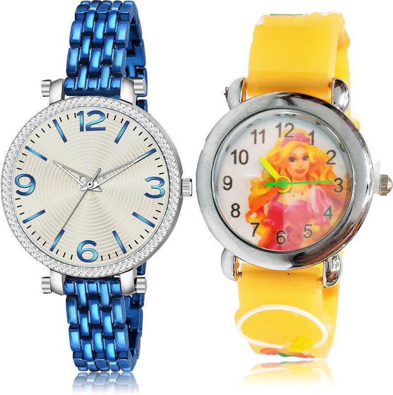 Analog Watch - For Girls Contemporary Stylish 2 Watch Combo For Women And Girls - GW43-GC46