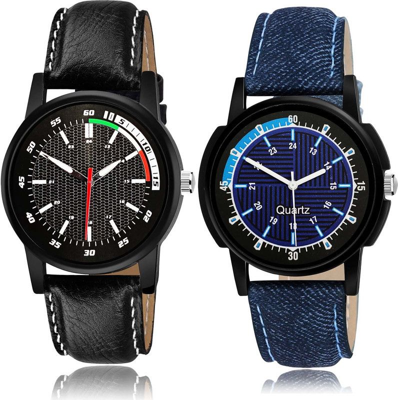 combo watch Analog Watch - For Men & Women New Quartz Sports 2 Watch Combo For Boys And Men - BRA14-BRA34