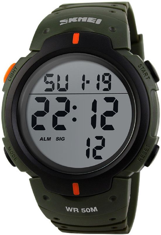 Sports Digital Watch - For Boys & Girls Gadin - 1068 Army