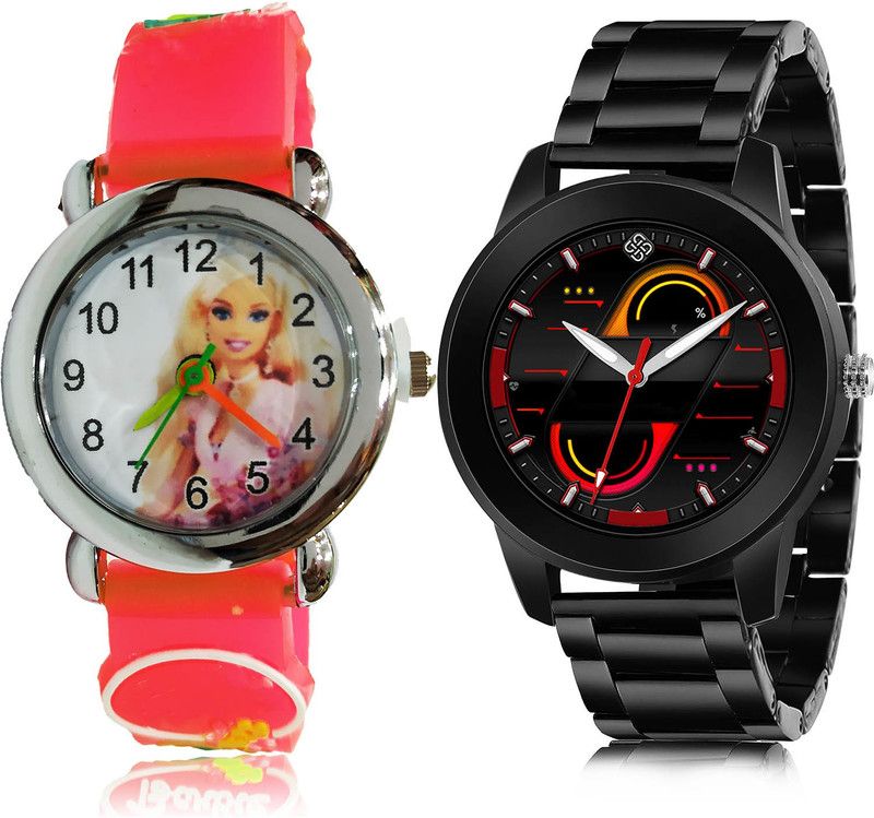 Analog Watch - For Boys Brand New Rich 2 Watch Combo For Boys And Men - BK80-(1-S-20)