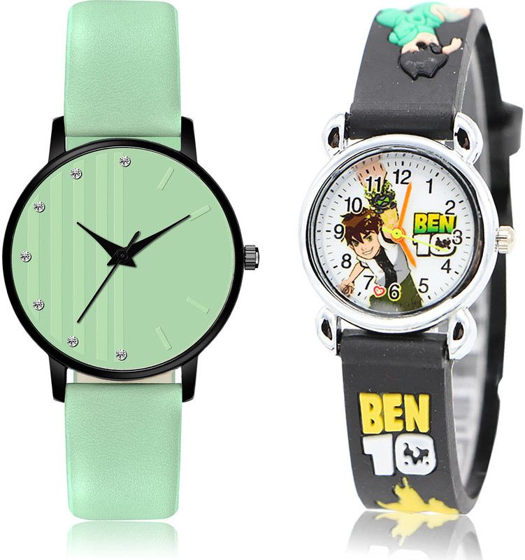 Analog Watch - For Women Modish Fashionable 2 Watch Combo For Women And Girls - GM321-GC34