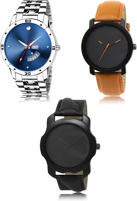New latest Designer Combo of 3 Analog Watch - For Men 105-20-22