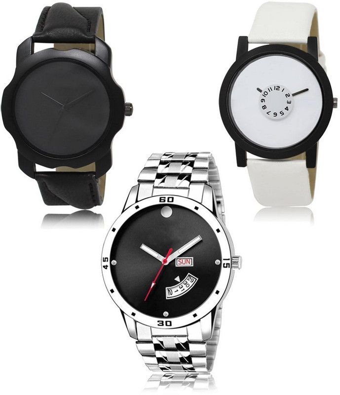 New latest Designer Combo of 3 Analog Watch - For Men LR-22-26-104