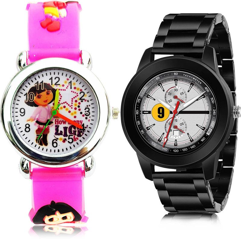 Analog Watch - For Boys Best Quartz 2 Watch Combo For Boys And Men - BK194-(55-S-20)