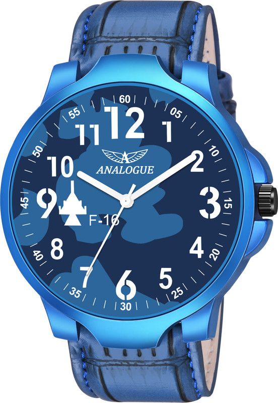 F-16 | Camouflage | Army | Military | Synthetic Leather | 1 Year Warranty | Men F-16 | Camouflage | Army | Military | Synthetic Leather | 1 Year Warranty | Men Analog Watch - For Men