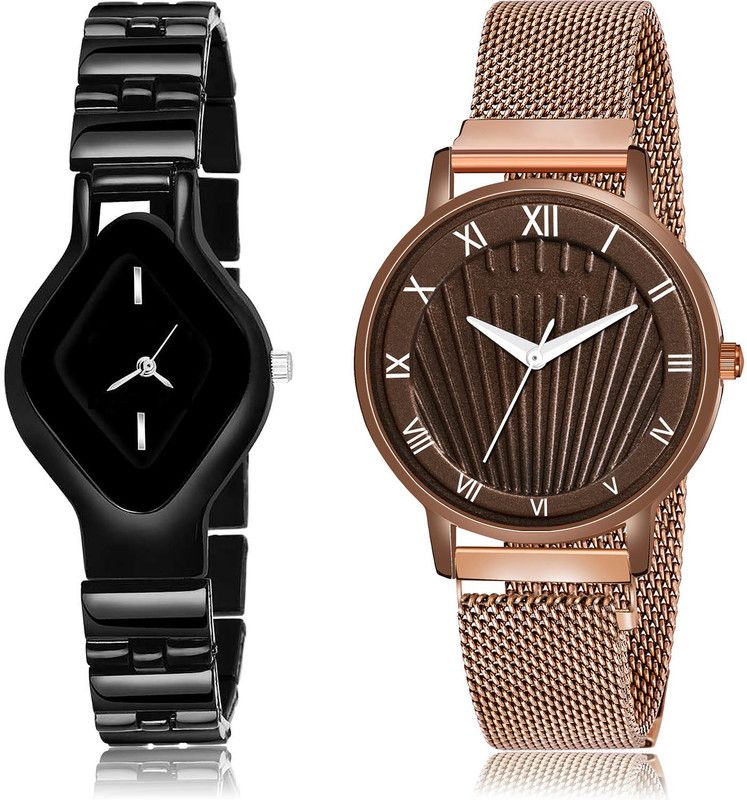 Analog Watch - For Women Contemporary Unique 2 Watch Combo For Women And Girls - G654-G519